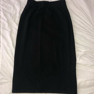 Black Pencil Skirt